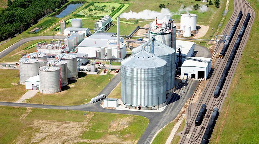 Ethanol Plant Shot