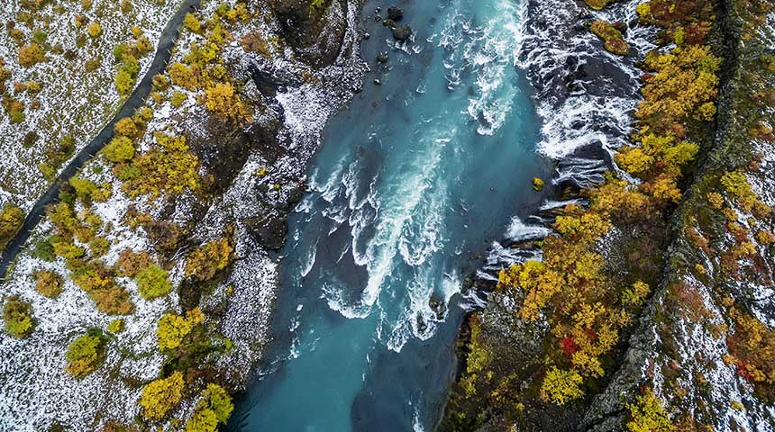 Hraunfossar
