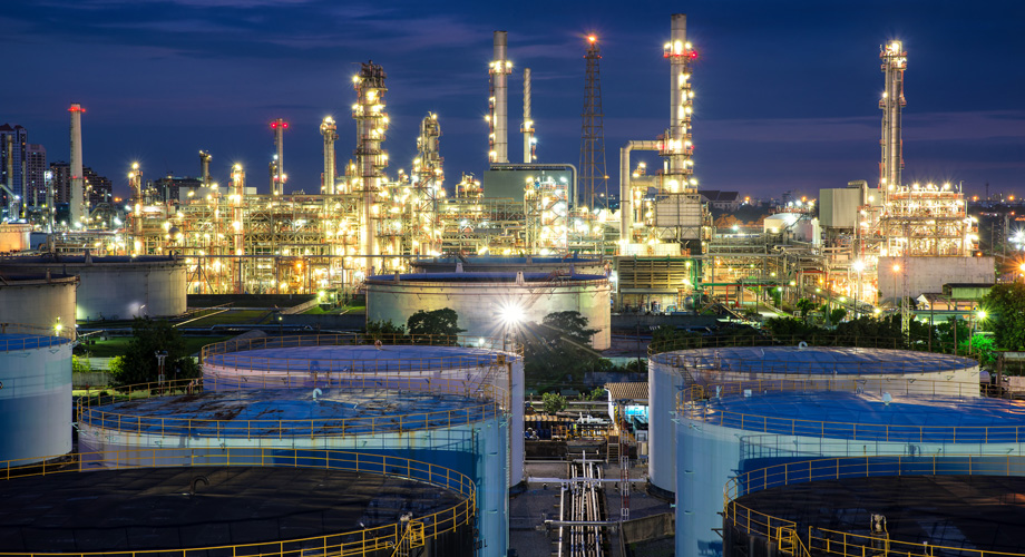 Oil refinery