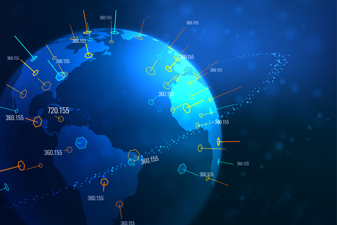 3D Hologram World Globe